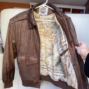 Global Identity Vintage Leather Jacket
